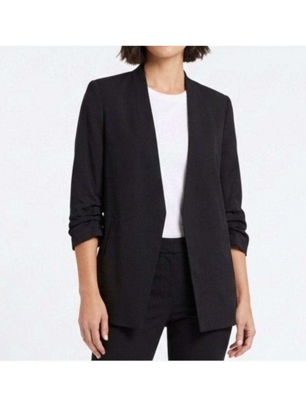 babaton power hip blazer